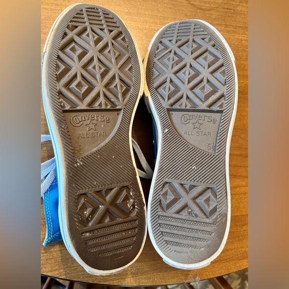 Converse Blue High-Top Sneakers - Picture 6 of 7